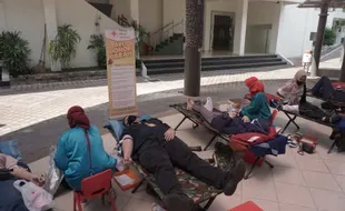 Peringati Hari Jadi NUNI, UKSW Salatiga Gelar Donor Darah