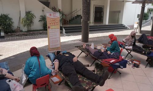 Peringati Hari Jadi NUNI, UKSW Salatiga Gelar Donor Darah