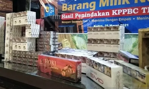 Pengiriman 240.000 Batang Rokok Ilegal Dengan Truk Mebel Digagalkan