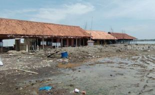 Miris! Sekolah di Demak Dihajar Abrasi, Siswa Belajar di Dermaga