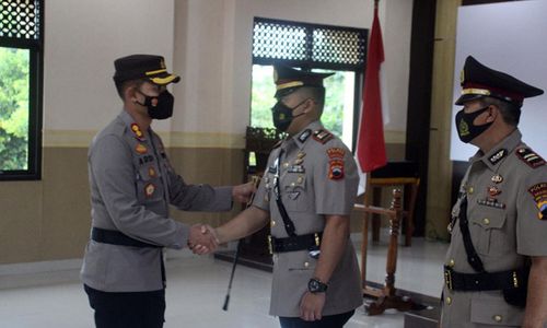 Kasatlantas dan Kapolsek Kota Sragen Dimutasi