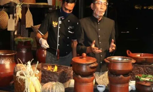 IGC Mengaktualkan Makanan yang Tercantum di Relief Candi Borobudur