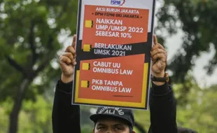 Kenaikan Upah Minimum 2022 yang Tak Sebanding Inflasi