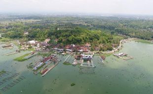 Rawa Jombor Klaten Semakin Bersih dari Warung Apung