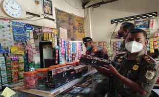 Operasi Rokok Tanpa Cukai, Satpol PP Sita 1.000 Batang Rokok Ilegal