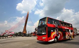 Keliling Kota Solo Naik Bus Tingkat Werkudara Yuk