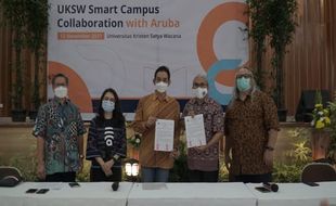 Anak Usaha Hewlett Packard Gandeng UKSW Kembangkan IoT Based Campus