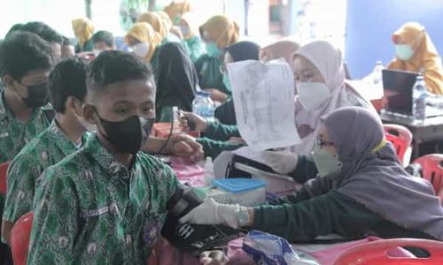 Jelang Nataru, Polres Klaten Gencarkan Serbuan Vaksin Dosis II