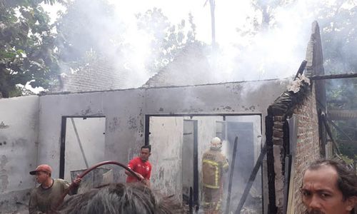 Satu Orang Terluka, Pom Mini di Bayat Klaten Terbakar