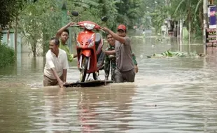 Hujan Deras, 2 Rumah Warga Sleman Kebanjiran Luapan Sungai Perengan