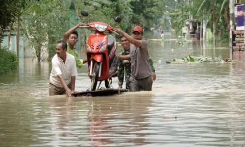 Hujan Deras, 2 Rumah Warga Sleman Kebanjiran Luapan Sungai Perengan