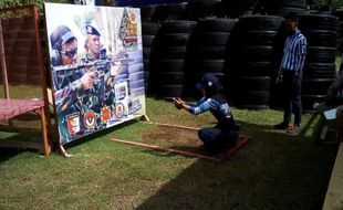 Lomba Menembak Internasional Meriahkan HUT ke-76 Brimob di Boyolali