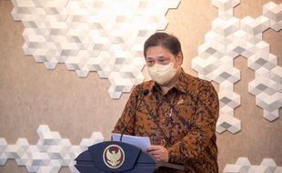 HPN 2022, Airlangga: Optimis Perekonomian Indonesia Segera Pulih