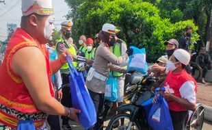 Operasi Zebra Candi 2021, Satlantas Polres Boyolali Kerahkan Punakawan 