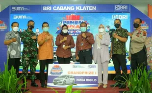 Panen Hadiah Simpedes BRI, Nasabah Klaten Utara Raih Honda Mobilio