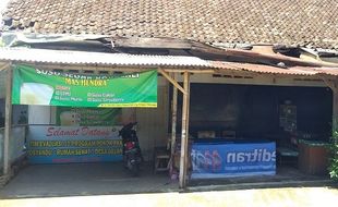 Teras Rumah Dono Warkop DKI di Klaten Digunakan Jualan Susu Segar