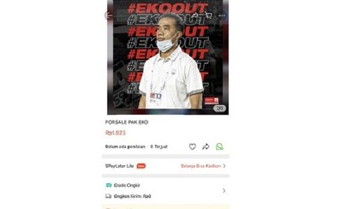 Kalah Derbi, Pelatih Persis Solo Dijual di Shopee