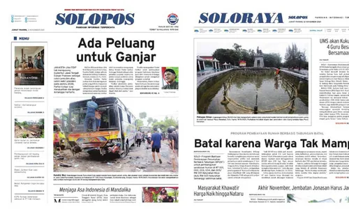 Solopos Hari Ini: Ada Peluang untuk Ganjar