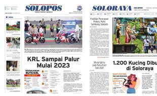 Solopos Hari Ini: KRL Sampai Palur Mulai 2023