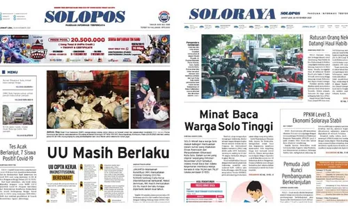 Solopos Hari Ini: UU Masih Berlaku