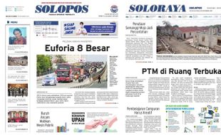 Solopos Hari Ini: Euforia 8 Besar