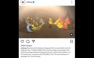 Sebut Wayang Kulit Warisan Budaya Malaysia, Adidas Singapura Minta Maaf