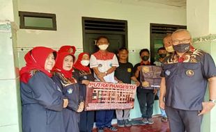 Setop Narkoba, BANN Klaten Berikan Bantuan Sembako ke Anjal