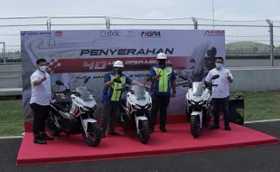 Skutik Honda ADV150 Jadi Kendaraan Operasional Resmi Sirkuit Mandalika