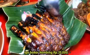 Top! Iga Bakar Kambing Solo yang Enak dan Murah