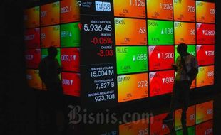 IHSG Sesi I Ambrol, Saham ADRO dan ADMR Terpuruk