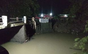 Hujan Semalam, Jembatan di Kismoyoso Ngemplak Boyolali Rusak