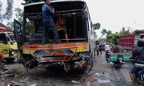 Sopir Bus Rela Belum Jadi Tersangka, Ini Pertimbangan Polres Sragen