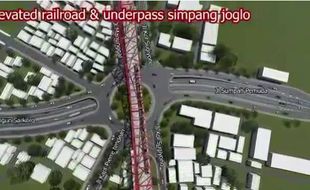 Ada Pembangunan Rel Layang dan Underpass Joglo, Gibran Komitmen Rampung 2024