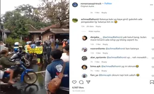 Viral, Video Sopir Truk Ribut dengan Rombongan Moge di Batang