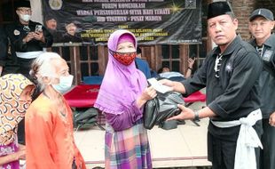 Pendekar Silat Sumbang 17 Kantong Darah ke PMI Sragen