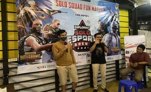 50-An Pemain Jalani Laga Pemanasan "Solopos Diplomat Esport" Malam Ini