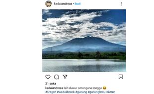 Potret Keindahan Waduk Botok Sragen yang Instagramable