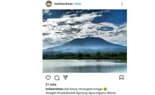 Round Up: Potret Keindahan Waduk Botok Sragen yang Instagramable