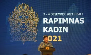 Menko Airlangga Dorong Kadin Manfaatkan Presidensi G20 Indonesia