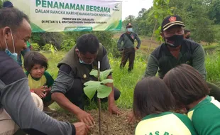 Perhutani Kenalkan Penghijauan Sejak Dini kepada 30 Siswa TK