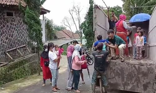 Ukur Kecepatan Evakuasi, Warga KRB III Merapi Swadaya Gelar Simulasi