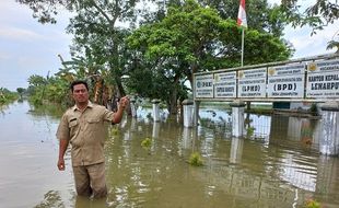 Brati Grobogan Masih Banjir, Kades Lemahputih Usulkan Sudetan Sungai