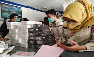 Lagi, Petugas Gabungan Sita 7.866 Batang Rokok Ilegal di Klaten