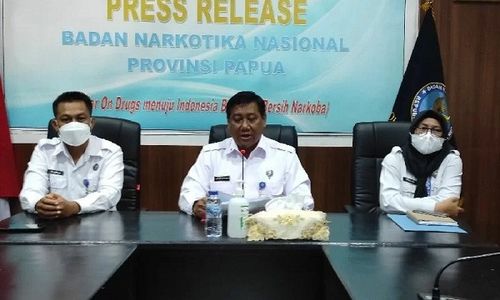 Miris, BNNP Papua Temukan Pelajar SLTP Jadi Pengguna Ganja