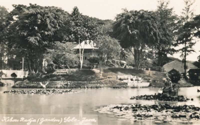 Segaran Taman Sriwedari, Lambang Gunung & Laut serta Manunggaling Kawula Gusti