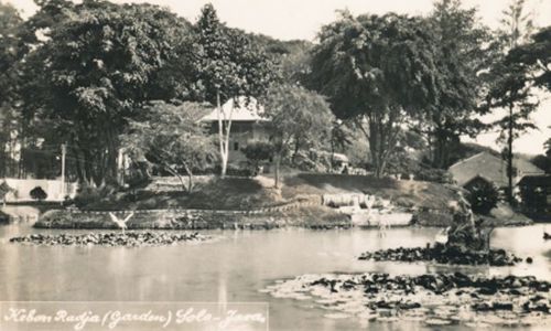 Segaran Taman Sriwedari, Lambang Gunung & Laut serta Manunggaling Kawula Gusti