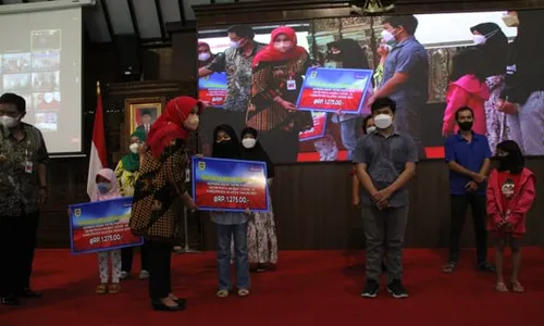 912 Anak Yatim dan Piatu karena Covid-19 di Klaten Terima Bantuan JPS