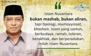 Diskursus Islam Nusantara Legasi Kiai Said Aqil kala Memimpin NU