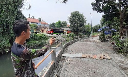 BPBD Bantul Sidak Perbaikan Infrastruktur di Lokasi Bencana