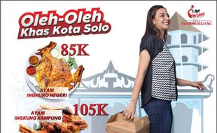 Liburan ke Solo? Oleh-Olehnya Ya I Am In Love Panggang